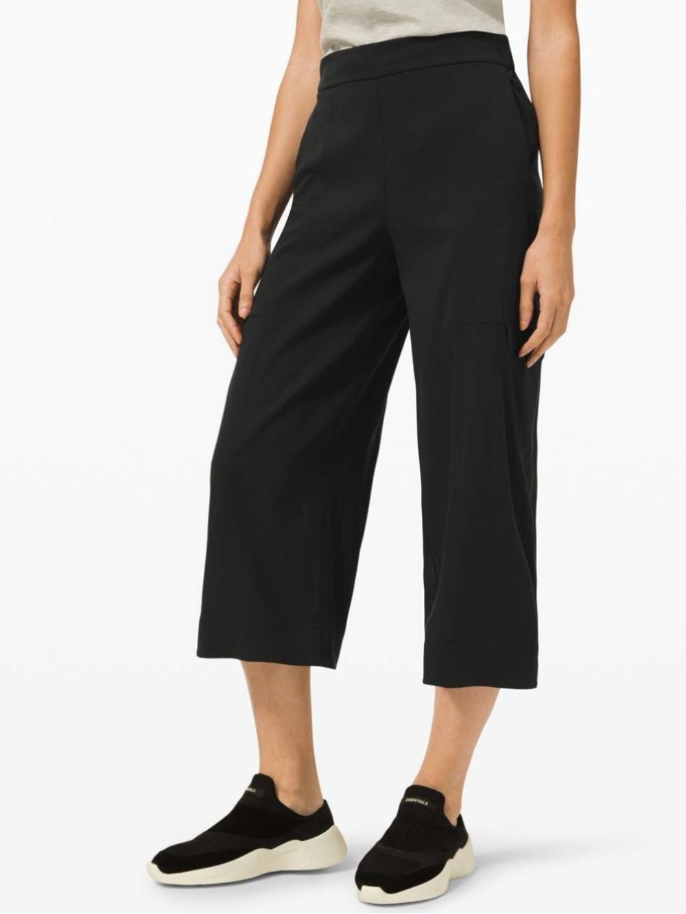 Lululemon Metropolis Maven High Rise Crop | Black | Size 10